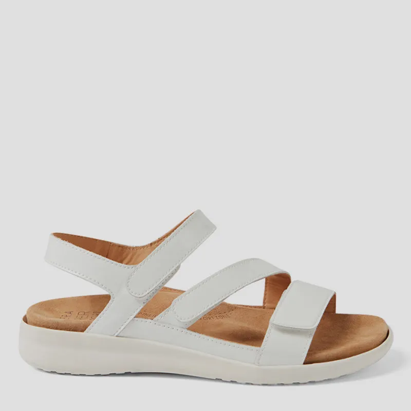 BOYDE XW - WHITE PATENT LEATHER -WHITE SOLE