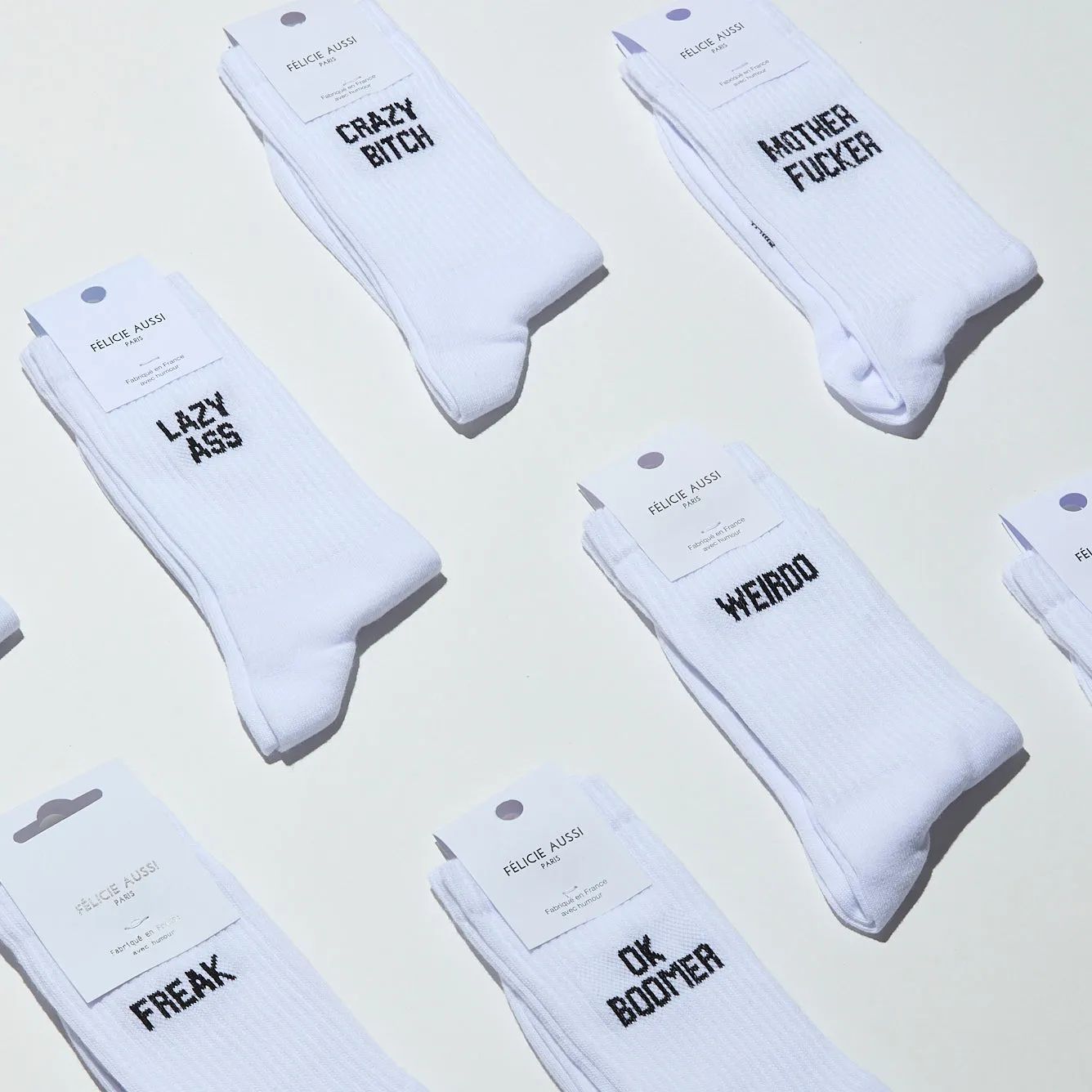 CHAUSSETTES DE SPORT SOCKS - WHITE