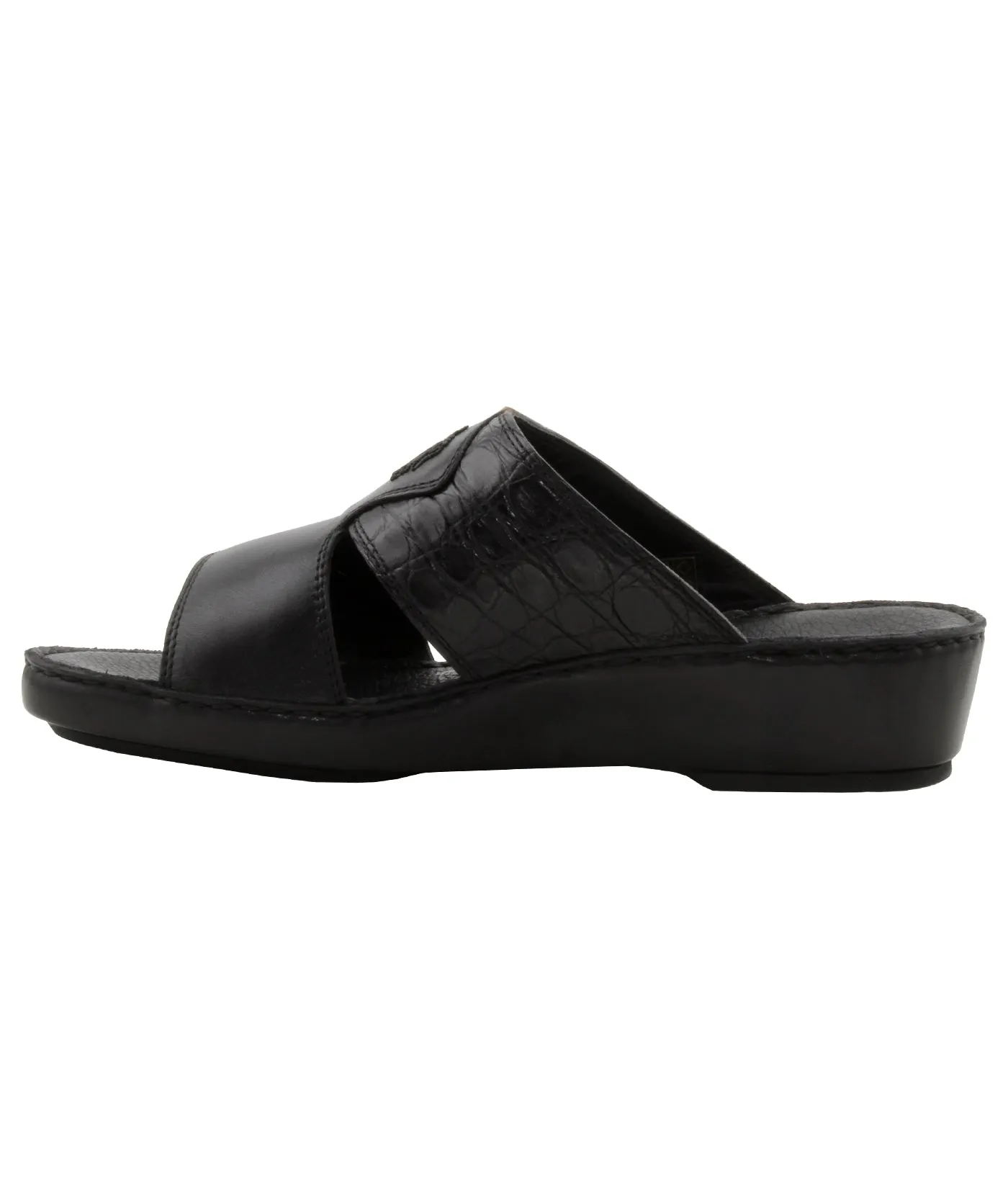 Croco Sport Napa Calf Leather Sandals