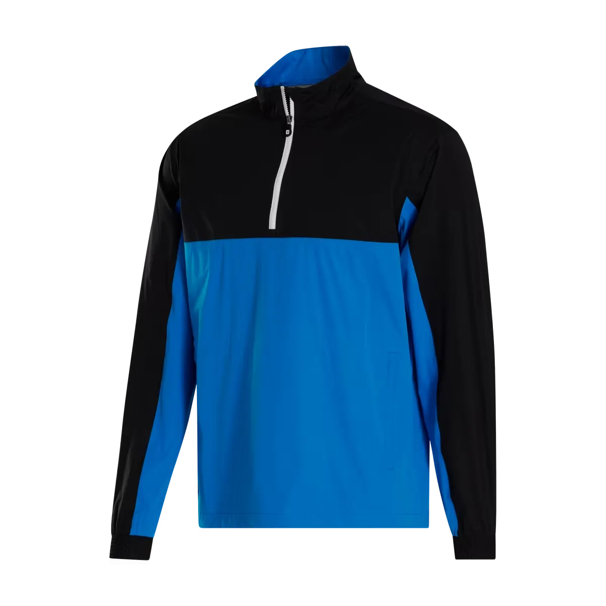 Footjoy Men's HydroKnit Pullover - BLACK / BLUE