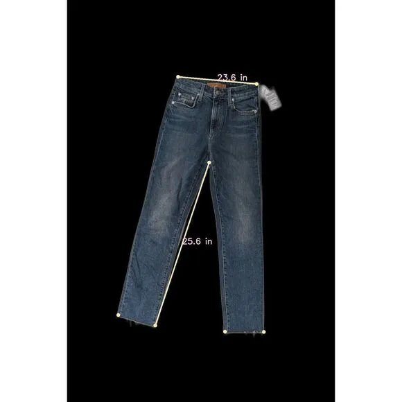 Joe's Jeans The Milla Jean High Rise Straight Ankle &amp; Cropped Size 24