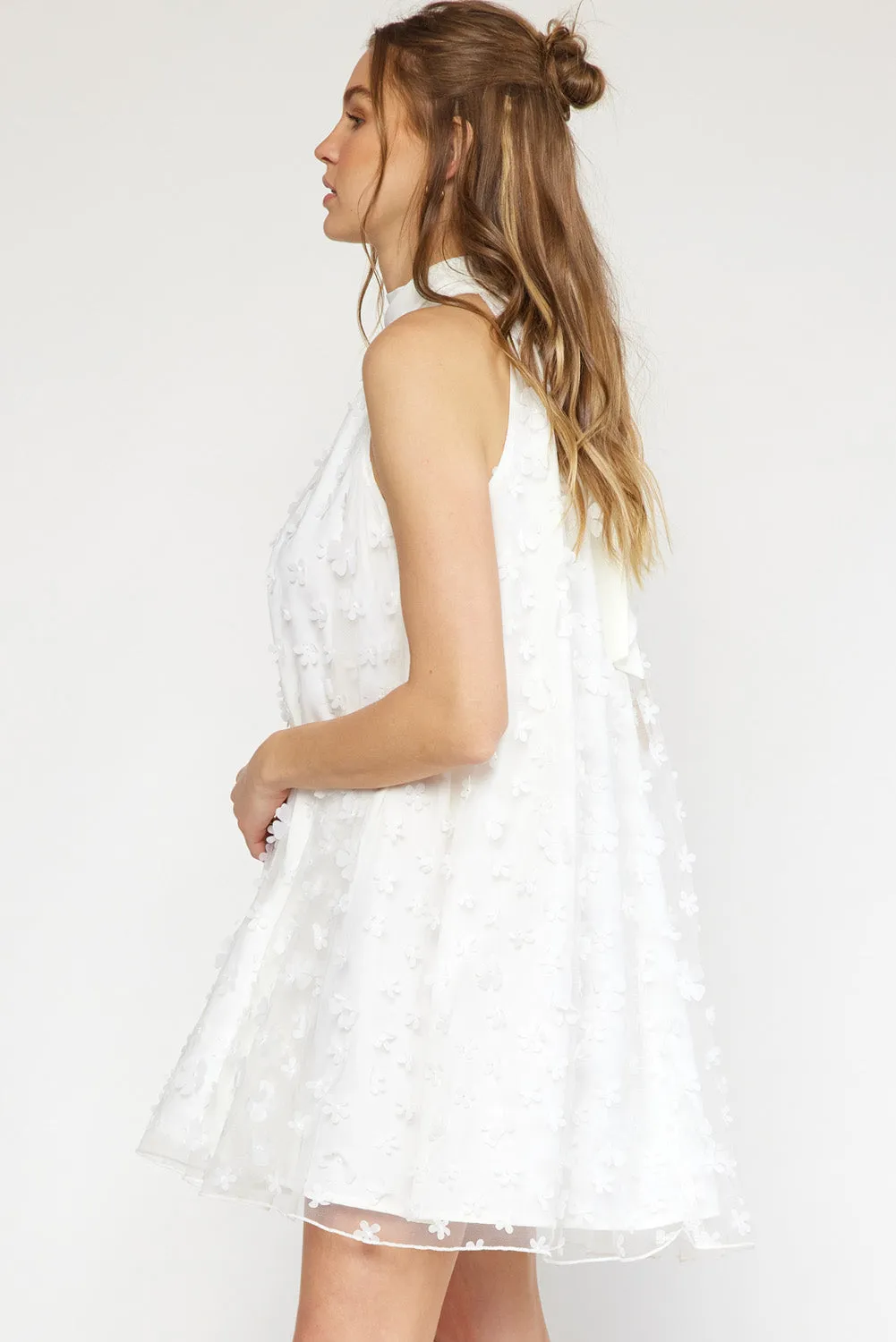 Love On Top Dress in White