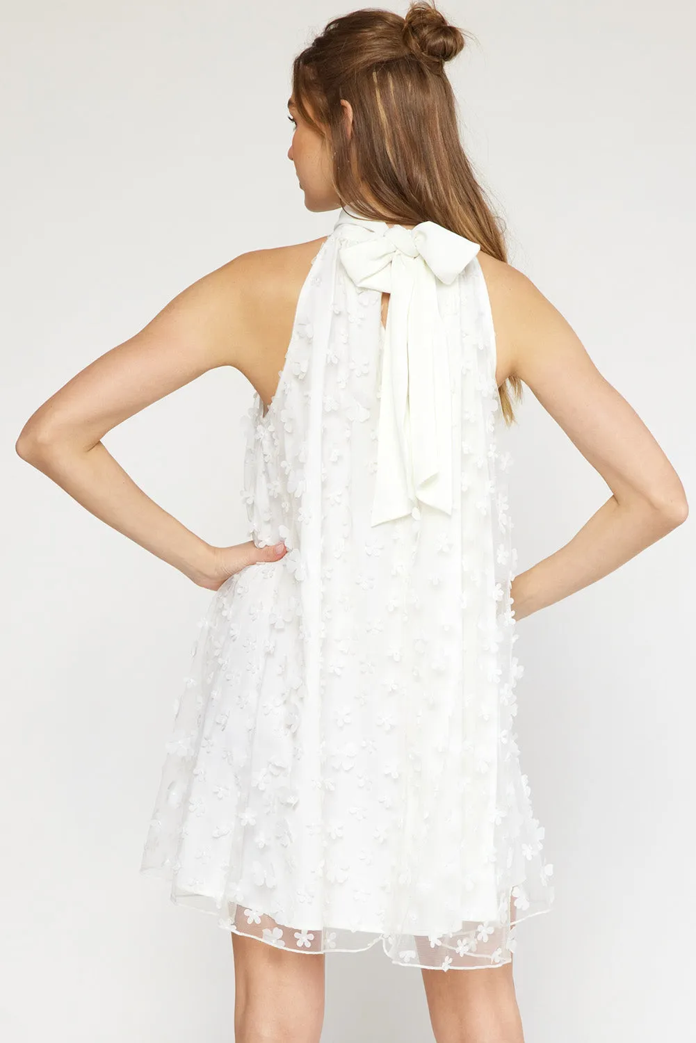 Love On Top Dress in White