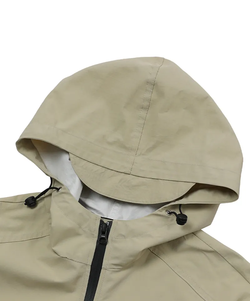 MACKY Golf: Fluffy Pancho Raincoat - Beige