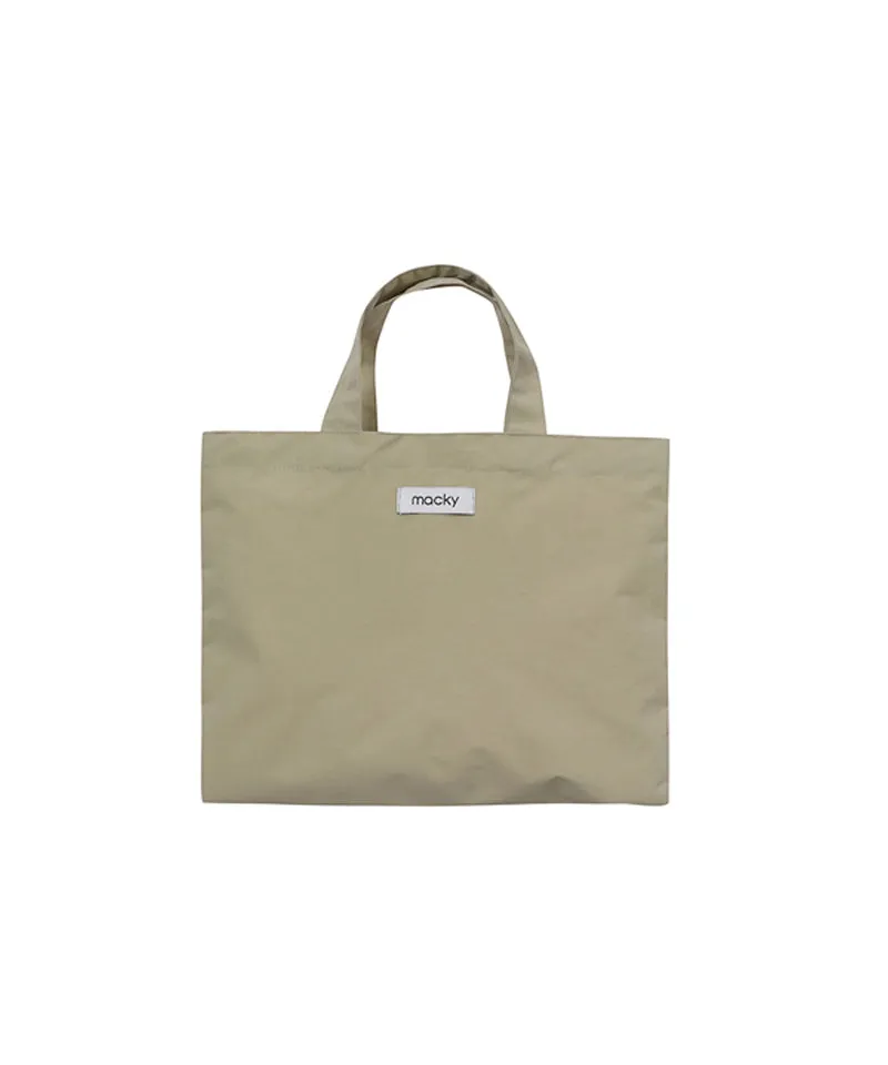 MACKY Golf: Fluffy Pancho Raincoat - Beige