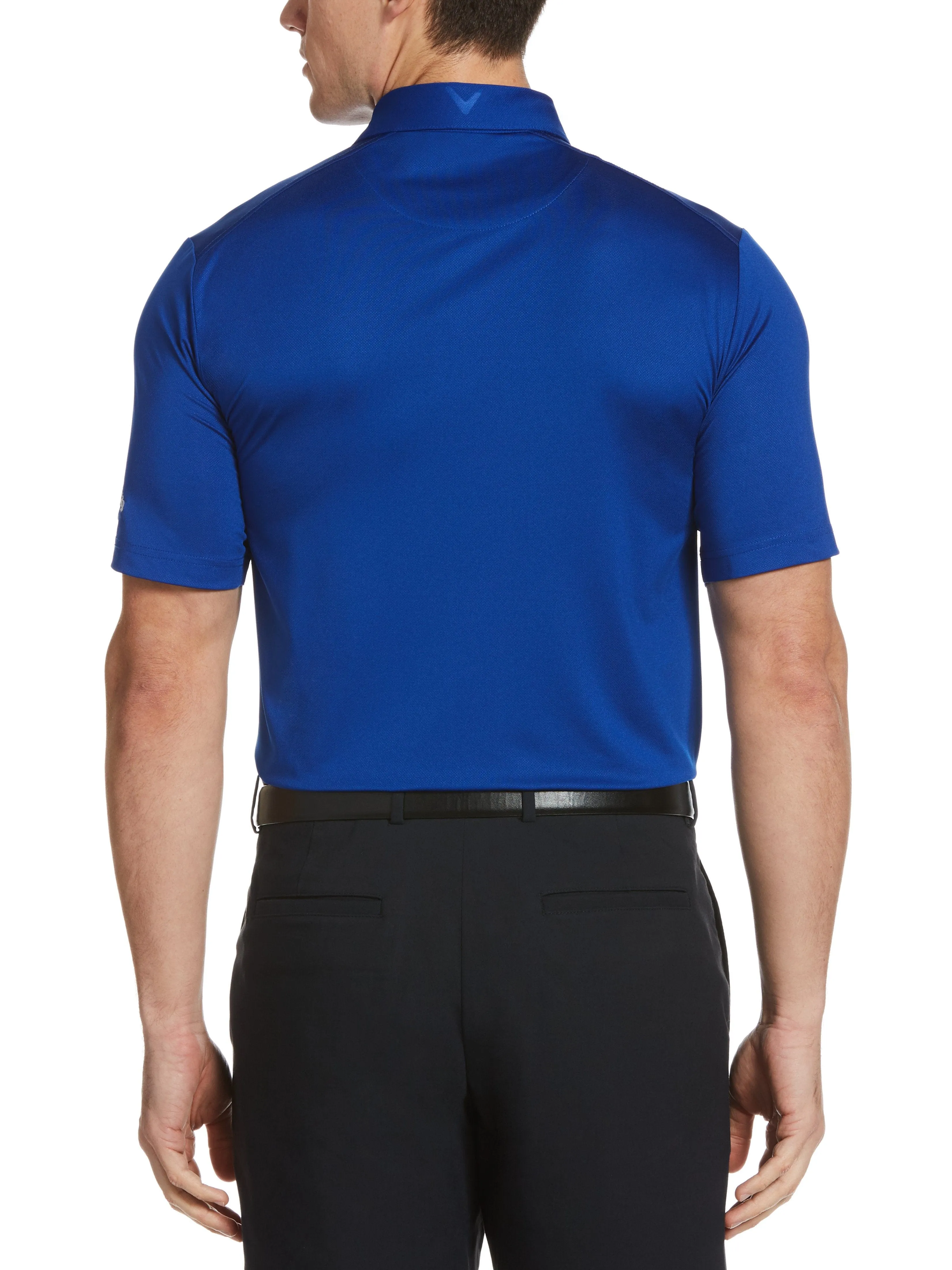 Mens Cooling Micro Hex Polo