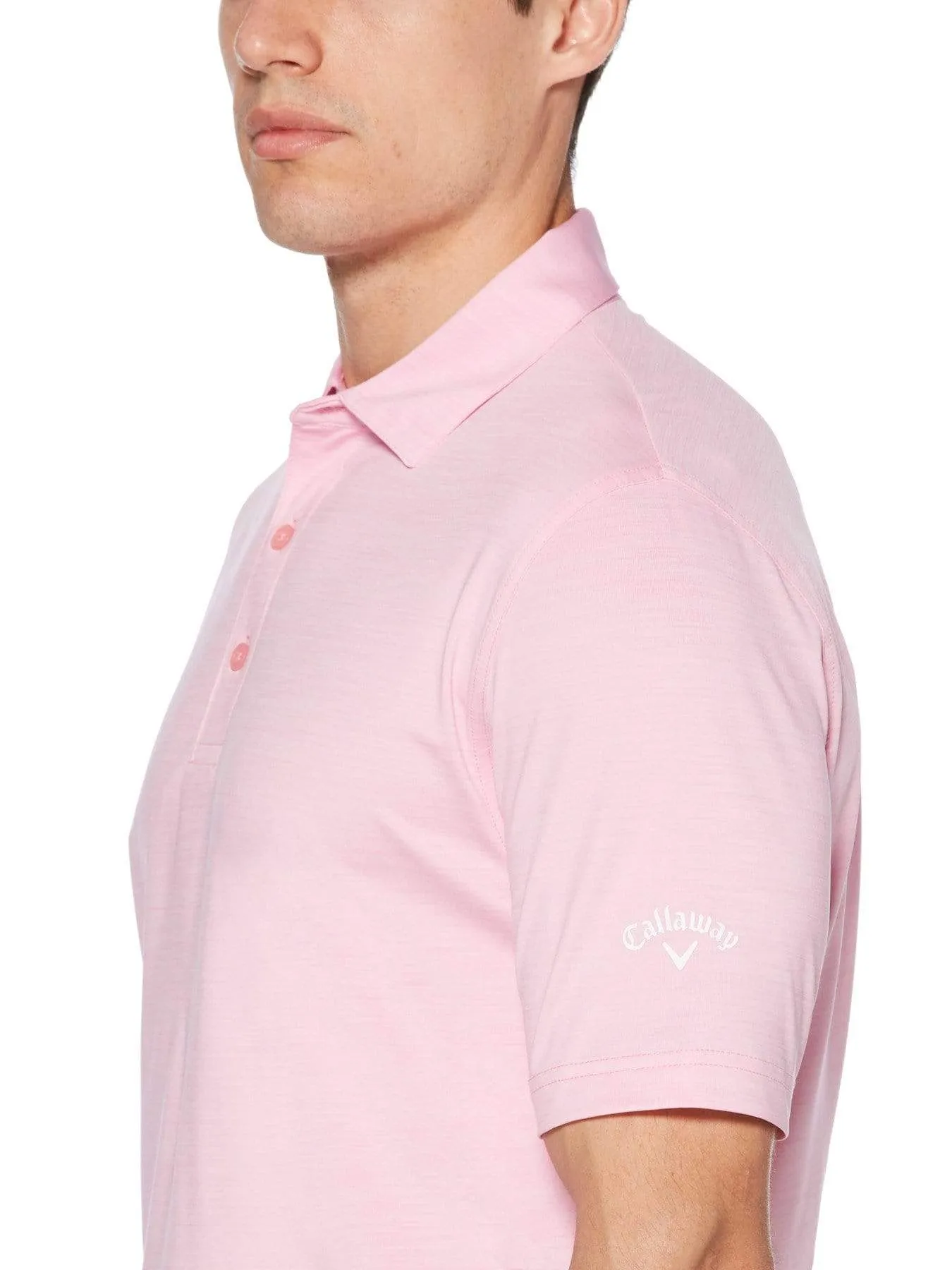 Mens Space Dyed Polo