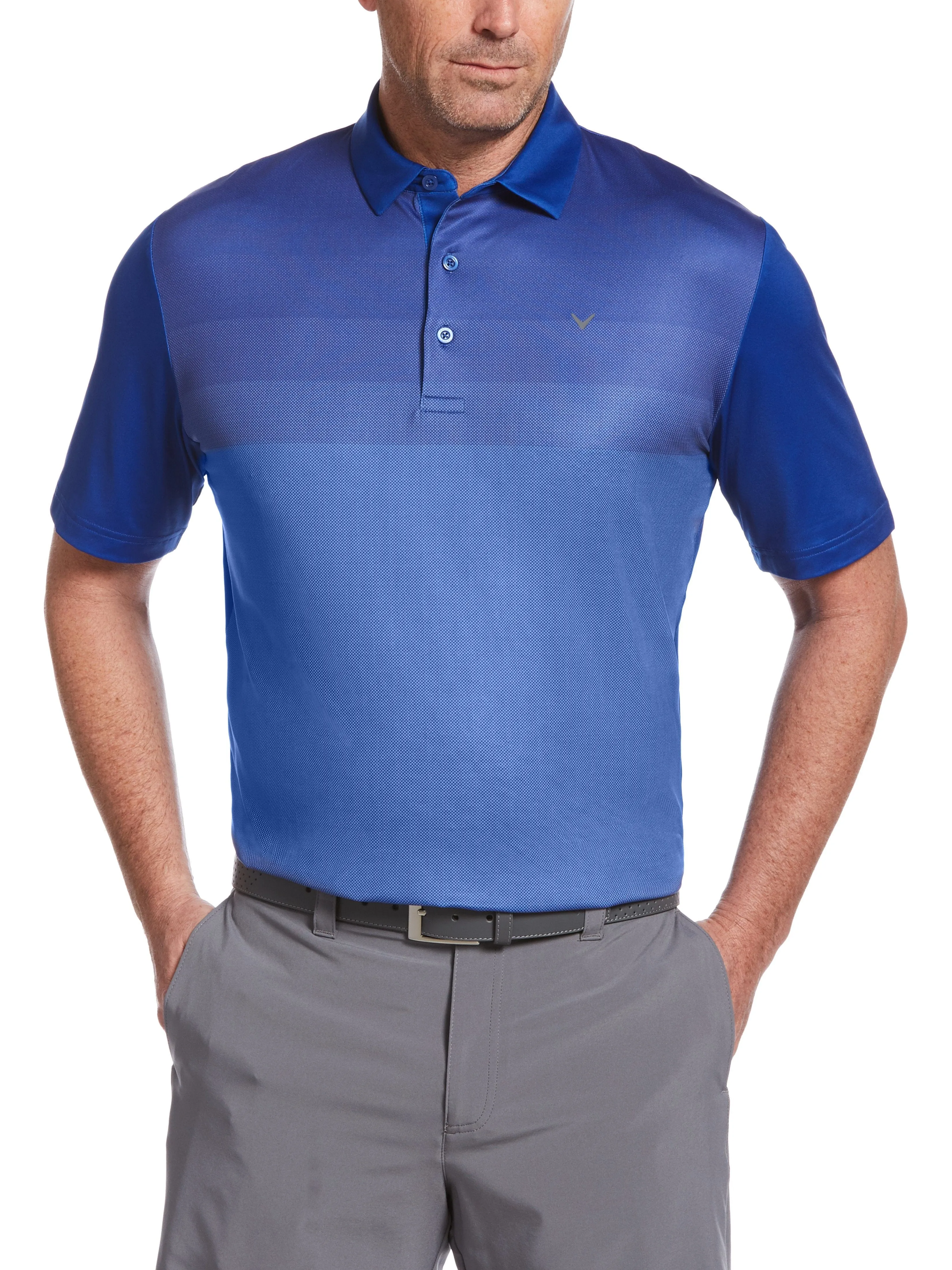 Mens Tonal Gradient Polo