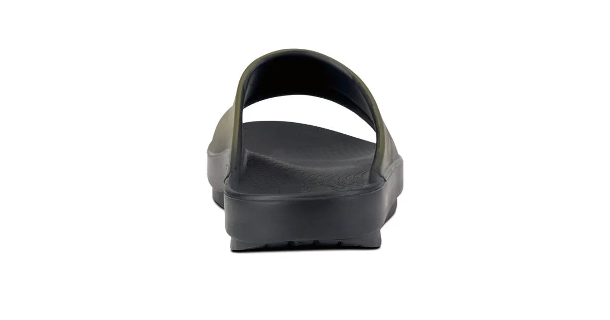OOFOS Unisex OOahh Sport Slide Sandal - Tactical Green