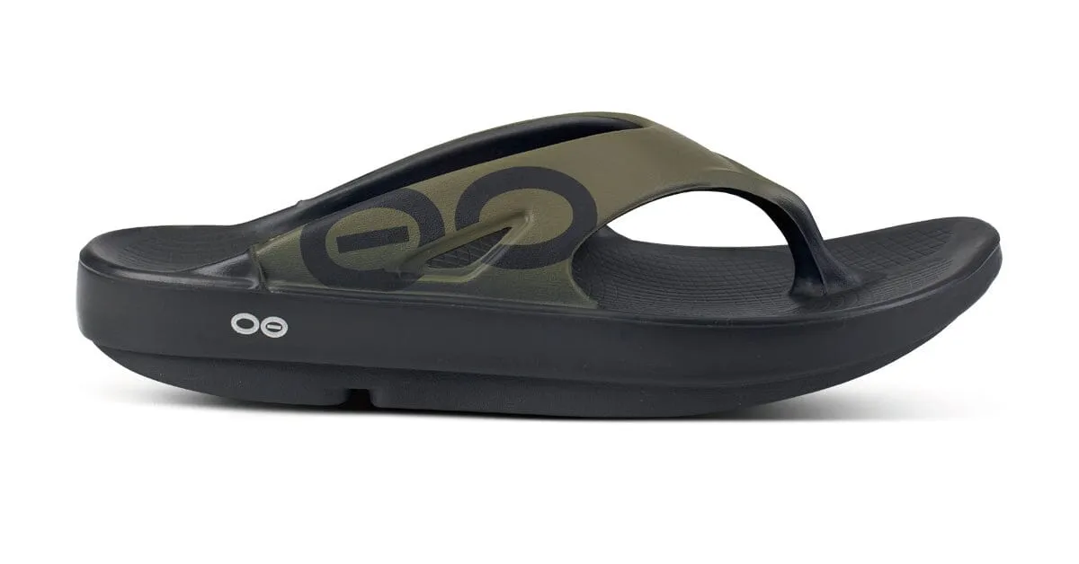 OOFOS Unisex OOriginal Sport Thong Sandal - Tactical Green
