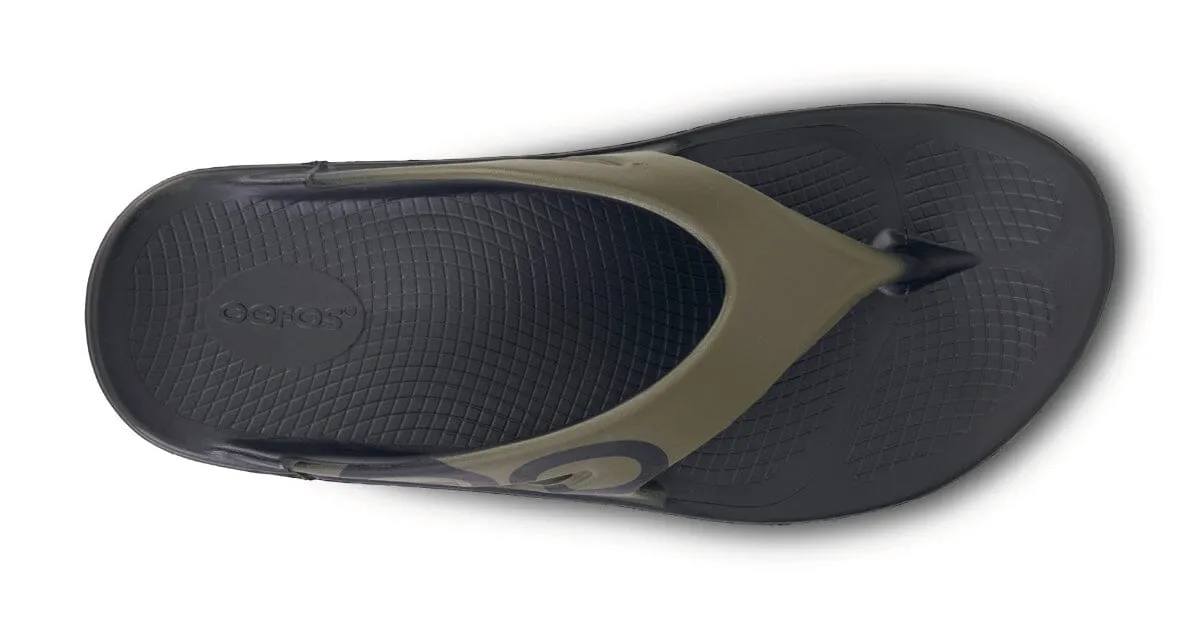 OOFOS Unisex OOriginal Sport Thong Sandal - Tactical Green