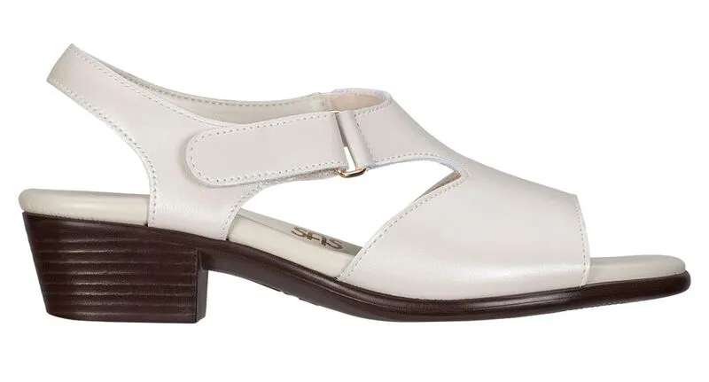 SAS Suntimer Heel Strap Sandal - Pearl Bone