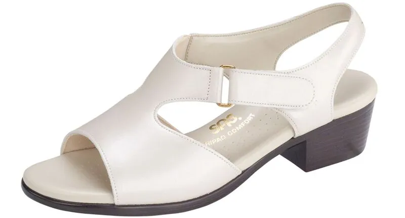 SAS Suntimer Heel Strap Sandal - Pearl Bone