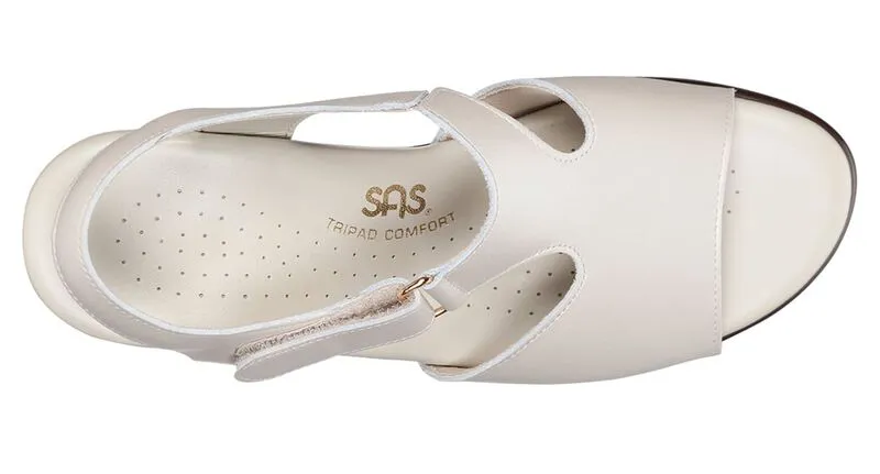 SAS Suntimer Heel Strap Sandal - Pearl Bone