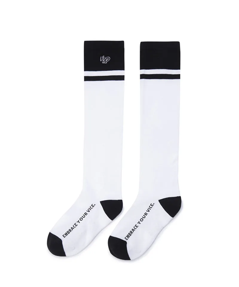 Vice Golf Atelier Women's Color Point Crew Socks - 3 Colors