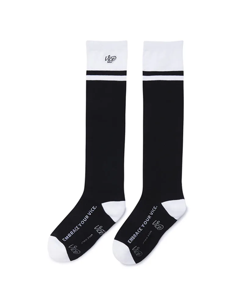 Vice Golf Atelier Women's Color Point Crew Socks - 3 Colors
