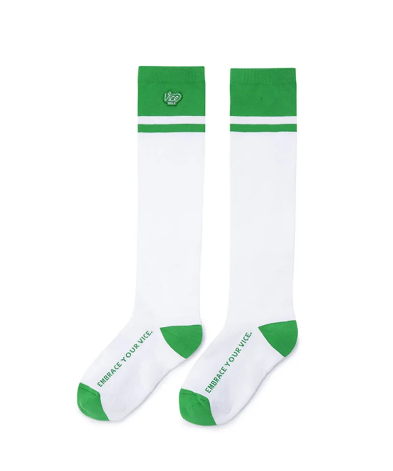 Vice Golf Atelier Women's Color Point Crew Socks - 3 Colors