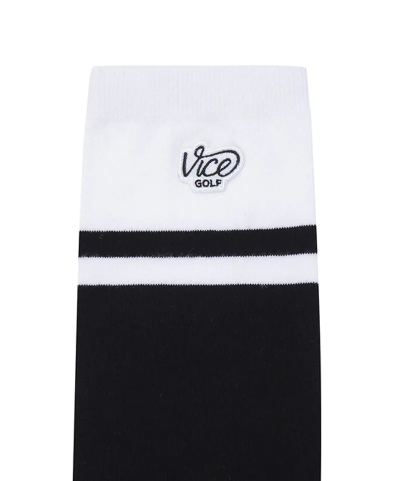 Vice Golf Atelier Women's Color Point Crew Socks - 3 Colors