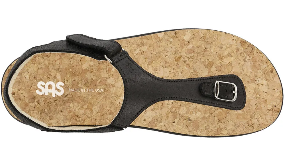 Women's Marina T-Strap Sandal in Black