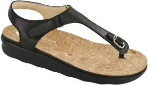 Women's Marina T-Strap Sandal in Black