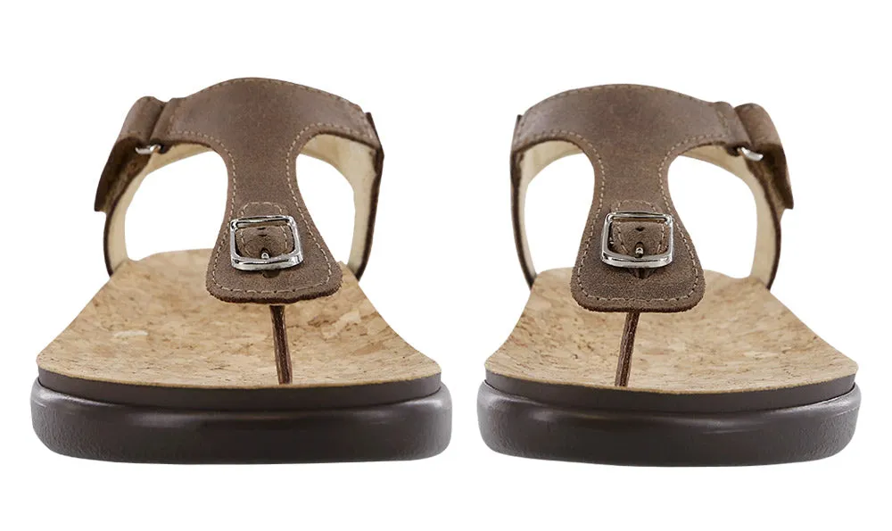 Women's Marina T-Strap Sandal in Brown
