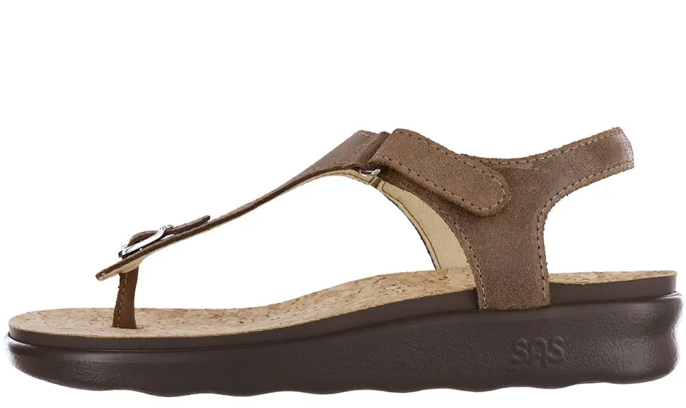 Women's Marina T-Strap Sandal in Brown