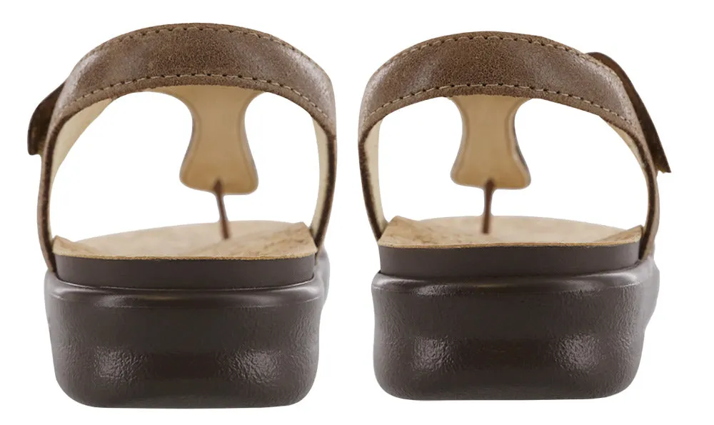 Women's Marina T-Strap Sandal in Brown