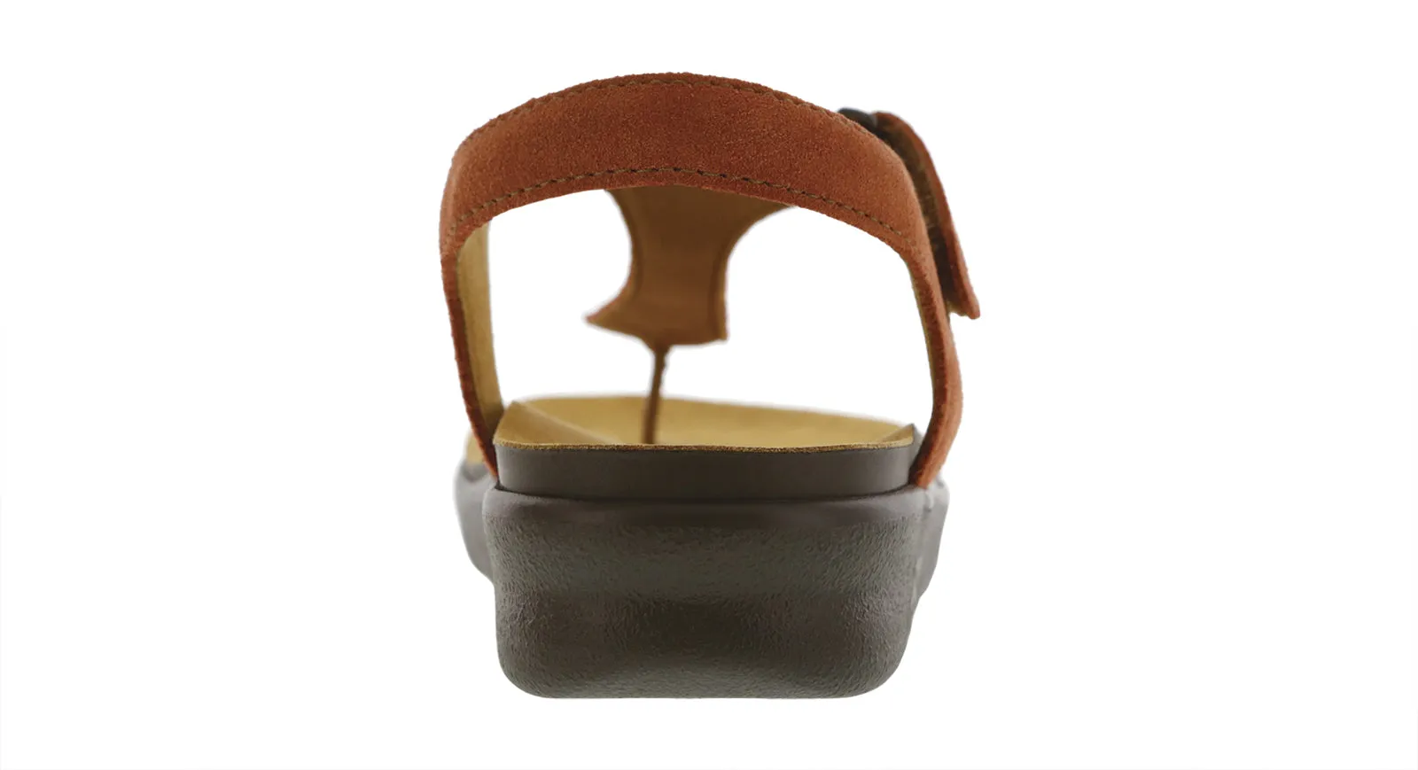 Women's Marina T-Strap Sandal in Rust