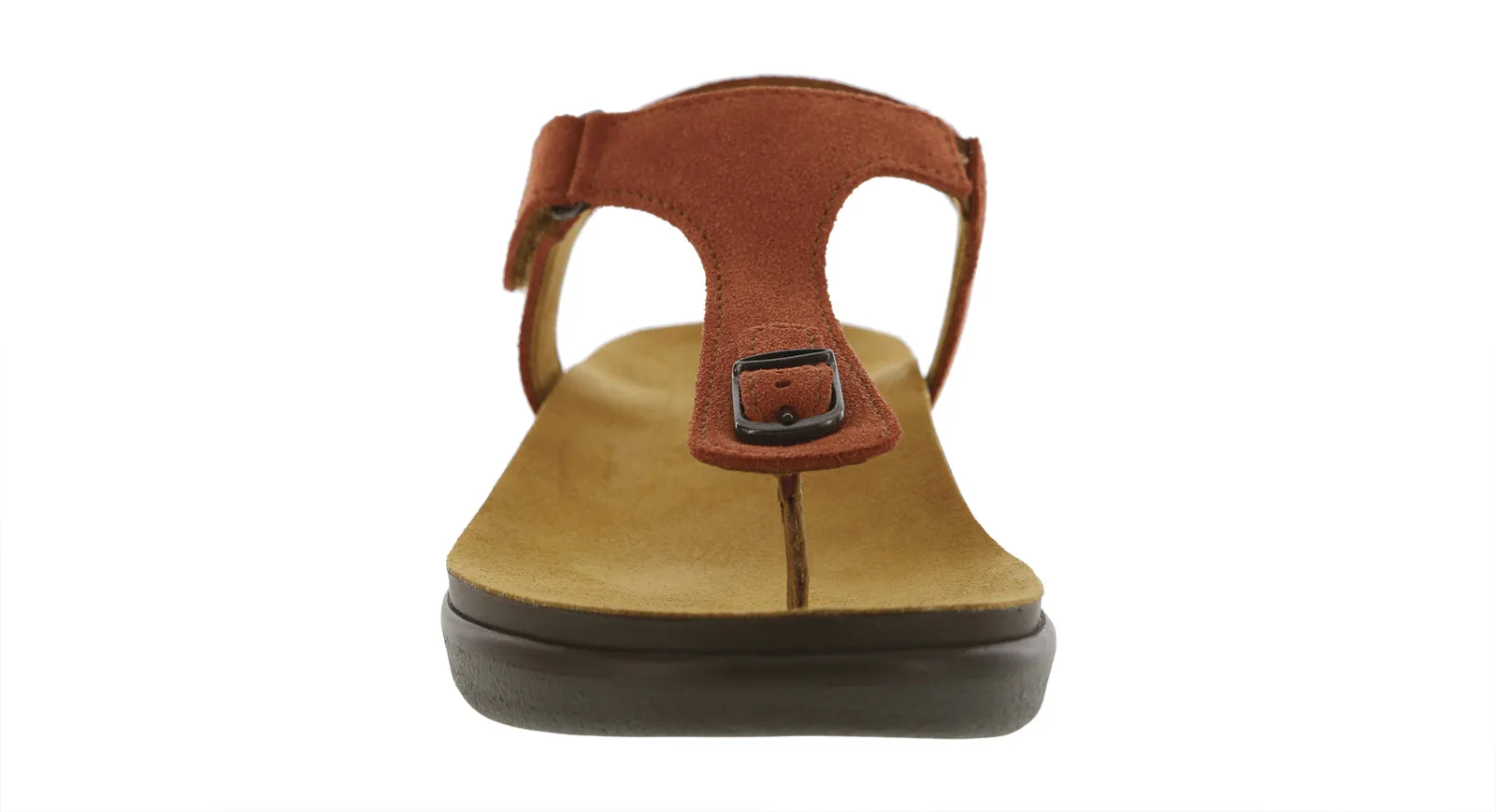 Women's Marina T-Strap Sandal in Rust